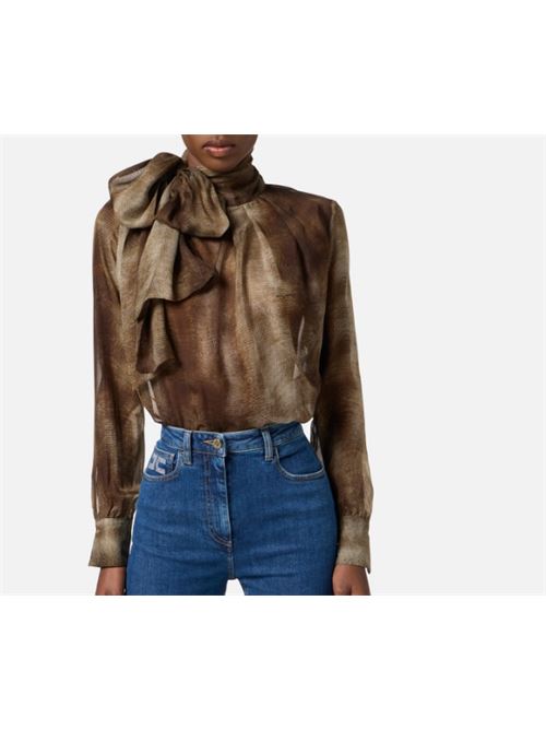 BLUSA IN VOILE ELISABETTA FRANCHI | CA12857E2EL1 Lizard